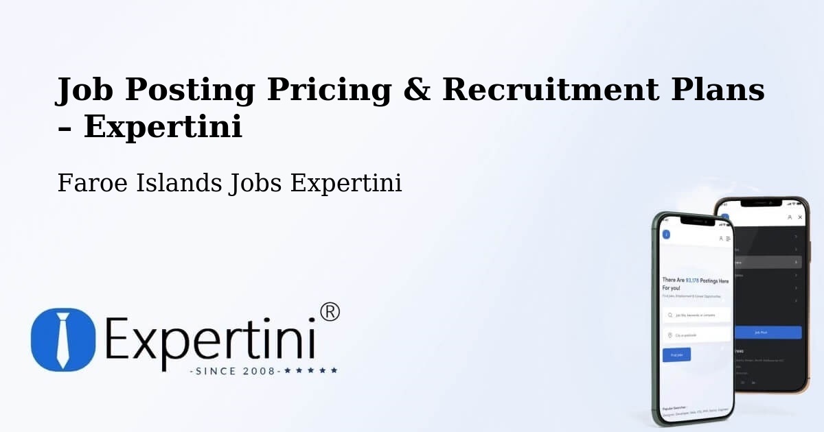 Job Posting Pricing & Recruitment Plans – Sandur - Sandur, Faroe Islands Jobs Expertini