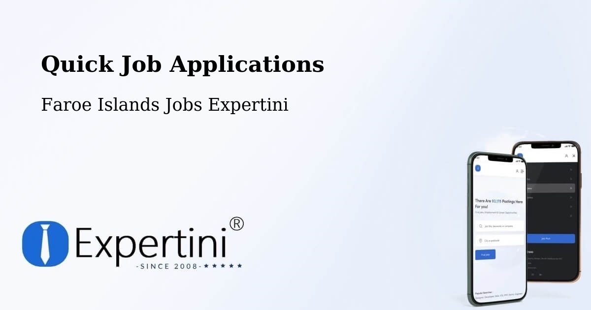 Quick Apply Feature – Sandur - Faroe Islands Jobs Expertini